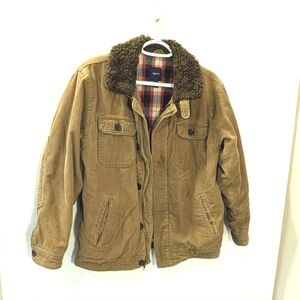 Kids corduroy flannel lined jacket